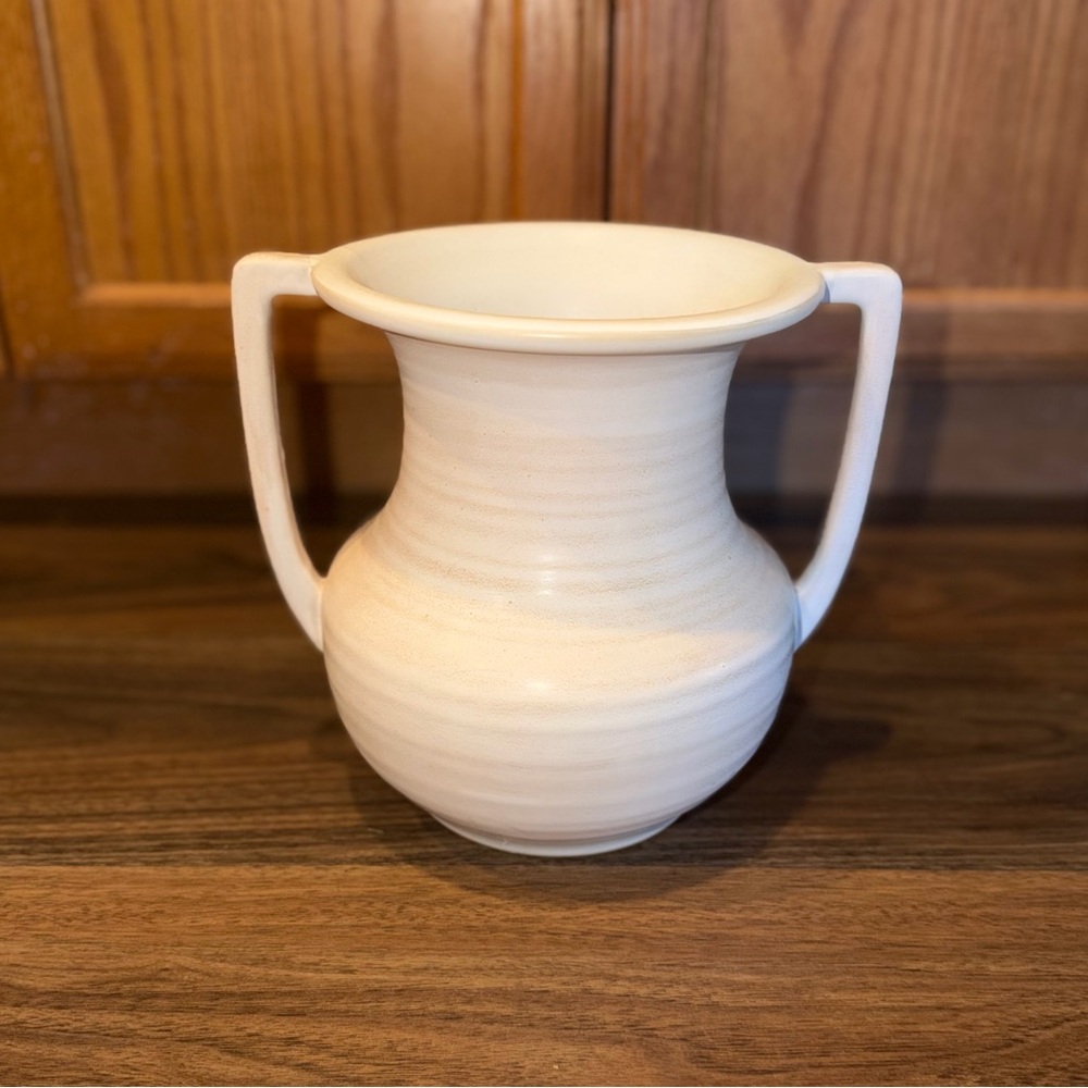 NWT Threshold Large Ceramic Trophy Vase